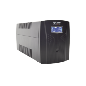 EPCOM POWERLINE EPU1200LCD UPS de 1200VA/720W / Topología Línea Interactiva / Entrada y Salida 120 VCA / 6 Tomas NEMA 5-15R