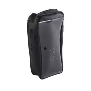 SYSCOM FSMNX-200T Funda de piel reforzada con visor frontal transparente, para radios NX-200, NX-300.