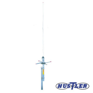 HUSTLER G6-450-2 Antena Base Fibra de Vidrio, UHF de 456-464 MHz, 6 dB de ganancia