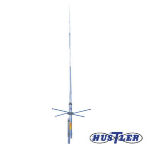 HUSTLER G7-144 Antena Base VHF, Rango de 144 - 148 MHz, 7 dB de ganancia