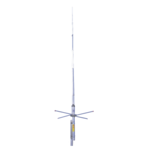 G7-150-1 Antena Base VHF, Rango de 148 - 154 MHz, 7 dB de ganancia / Fibra de Vidrio y Aluminio / Auto Soportante