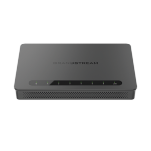 GRANDSTREAM GWN7001 Router Gigabit VPN / Balanceador de cargas / 30,000 sesiones NAT / 6 puertos 10/100/1000 Mbps (WAN/LAN) / Compatible con GWN Cloud.