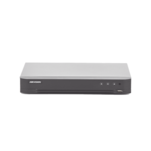 HIKVISION IDS-7204HQHI-M1/S (ACUSENSE / Evita Falsas Alarmas) DVR 4 Megapixel / 4 Canales TURBOHD + 2 Canales IP / 1 Bahía de Disco Duro / 1 Canal de Audio