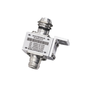 POLYPHASER IS-B50LN-C2 Protector RF Coaxial Para 10 - 1000 MHz de Ceja Frontal y Conectores N Hembra en Ambos Lados, 50 Ω