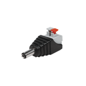 EPCOM TITANIUM JR52X Adaptador tipo Jack de 3.5 mm Macho Polarizado de 12 vcd con Terminales de Presión.