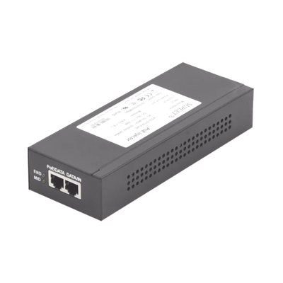 HIKVISION LAS60-57CN-RJ45 Inyector Super Hi-PoE / 56 Vcd / 60 Watts / Para Domos HIKVISION PTZ / IP (-AE / DE) / Soporta 802.3 af / at