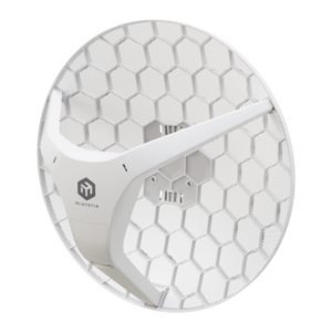MIKROTIK LHG-5AXD (LHG 5) Cliente y PtP en 5 GHz 802.11 ax, Antena Integrada de 24.5dBi, Hasta 316mW de Potencia.