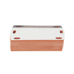 LINKEDPRO BY EPCOM LP-EAL Etiqueta Autolaminada para Identificación de Fibra Optica Paquete de 25 piezas (Texto en español)