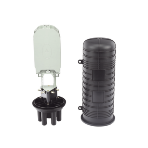 LINKEDPRO BY EPCOM LP-FOSCV-48 Cierre de empalme de Fibra Óptica Vertical tipo Domo, hasta 48 empalmes, Exterior, IP68