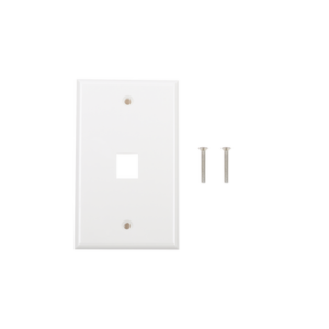 LINKEDPRO BY EPCOM LP-FP-16 Placa de pared de 1 puerto, Keystone, Color Blanco