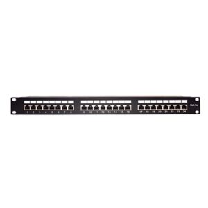 LINKEDPRO BY EPCOM LP-PP-530 Panel de parcheo de impacto Blindado (STP) de 24 puertos Cat5e, 19in