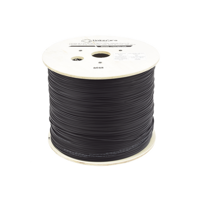 LINKEDPRO BY EPCOM LPRDCA21/1KM Carrete de Fibra Óptica Aérea redonda (Figura 0) G.657A2 tipo Drop, Monomodo, 1 hilo, forro de 3 mm, Span 80m, Rollo de 1Km