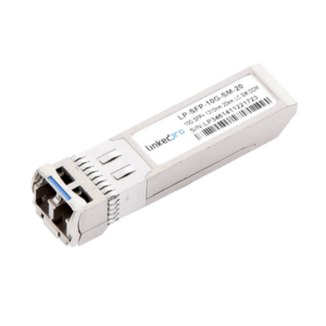 LINKEDPRO BY EPCOM LP-SFP-10G-SM-20 Transceptor SFP+ (Mini-Gbic) / Monomodo / 10 Gbps de velocidad / Conectores LC Dúplex / Hasta 20 km de Distancia