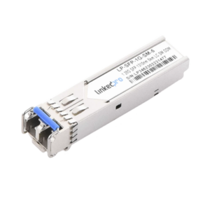 LINKEDPRO BY EPCOM LP-SFP-1G-SM-5 Transceptor SFP (Mini-Gbic) / Monomodo / 1.25 Gbps de velocidad / Conectores LC Dúplex / Hasta 5 km de Distancia