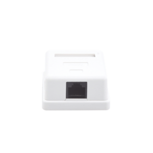LINKEDPRO BY EPCOM LP-WP-6034 Caja de pared con 1 puerto Keystone, incluye Jack Cat5e
