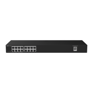 RUIJIE RG-ES216GC-V2 Switch Inteligente de Acero Montable en Rack de 16 Puertos Gigabit, Gestionable en la Nube, sin PoE