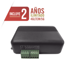 M2M SERVICES MQ03-LTE-M Controlador 4GLTEM / 4 ENTRADAS Y 2 SALIDAS / 2 AÑOS ILIMITADOS INCLUIDOS / Activacion Remota /Notificacion PUSH e EMAIL / APP SIN COSTO / Soporte para Reporte a Central de Alarma