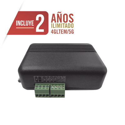 M2M SERVICES MQ03-LTE-M Controlador 4GLTEM / 4 ENTRADAS Y 2 SALIDAS / 2 AÑOS ILIMITADOS INCLUIDOS / Activacion Remota /Notificacion PUSH e EMAIL / APP SIN COSTO / Soporte para Reporte a Central de Alarma