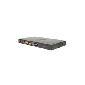 CAMBIUM NETWORKS MXEX1028PXB0 Switch cnMatrix EX1028 de 24 puertos PoE 802.3af/at, 200 W, Gigabit Ethernet y 4 SFP, Capa 2, gestión en la nube