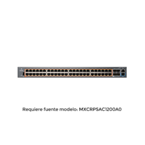 CAMBIUM NETWORKS MX-EX2052GXPA-10 cnMatrix EX2052R-P, Switch inteligente Ethernet PoE, 48 x 1 Gps y 4 SFP +, fuente de alimentación extraíble