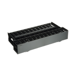 PANDUIT NCMH2 Organizador de Cables Horizontal NetManager, Doble (Frontal y Posterior), Para Rack de 19in, 2UR
