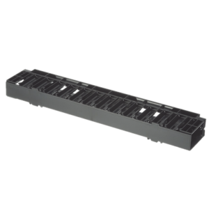 PANDUIT NCMHF1 Organizador de Cables Horizontal NetManager, Sencillo (Solo Frontal), Para Rack de 19in, 1UR