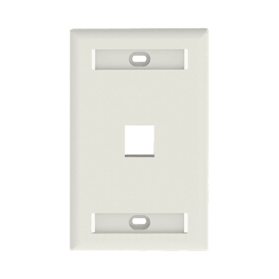 JFM Technology Panduit nk1fiwy placa de pared vertical salida para 1 puerto keystone con espacios para etiquetas