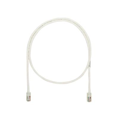 PANDUIT NK5EPC3Y Cable de parcheo UTP Categoría 5e, con plug modular en cada extremo - 1 m. - Blanco mate