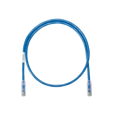 PANDUIT NK6PC5BUY Cable de parcheo UTP Categoría 6, con plug modular en cada extremo - 1.5 m. - Azul