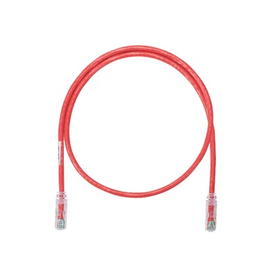 PANDUIT NK6PC7RDY Cable de parcheo UTP Categoría 6, con plug modular en cada extremo - 2 m. - Rojo