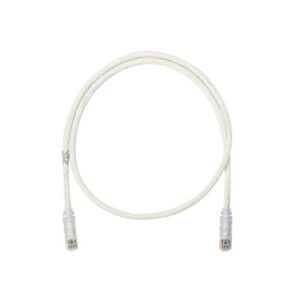 PANDUIT NK6PC10Y Cable de parcheo UTP Categoría 6, con plug modular en cada extremo - 3 m. - Blanco mate