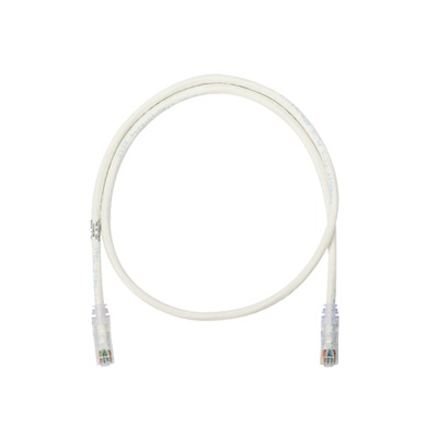 PANDUIT NK6PC10Y Cable de parcheo UTP Categoría 6, con plug modular en cada extremo - 3 m. - Blanco mate