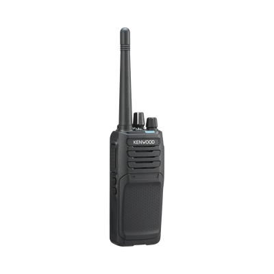 KENWOOD NX-1300-AK4 400-470 MHz, Analógico, 5 Watts, 64 Canales, GPS, IP55, MIL-STD-810, Inc. antena, batería, cargador y clip