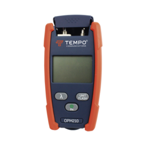 TEMPO OPM-210 Medidor de Potencia (Micro OPM) para Fibra Óptica con Localizador Visual de Fallos (VFL), entrada universal de 2.5 mm (para conectores SC, ST y FC)
