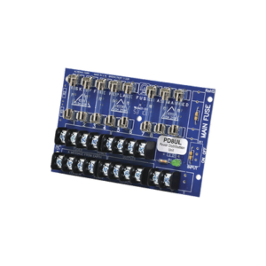 ALTRONIX PD8UL Tablero distribuidor de voltaje, 8 salidas con fusible de protección. Para uso con Fuentes de poder ALTRONIX.