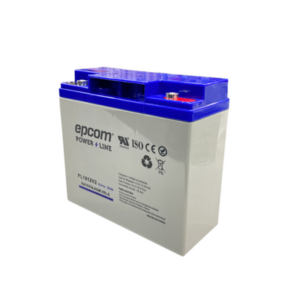 EPCOM POWERLINE PL1812V2 Batería de Respaldo para equipo electrónico / UL / 12V @ 18 Ah / Tecnología AGM-VRLA / Uso en: Alarmas de intrusión / Incendio / Control de acceso / CCTV / Terminales de tornillo HEX.
