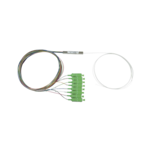 FIBERHOME PLC-108-SCAPC Splitter (Divisor Óptico) tipo PLC, de 1x8, conectores SC/APC de salida