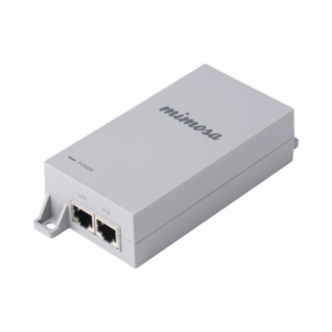 MIMOSA NETWORKS POE50V Inyector PoE Pasivo Gigabit 50 Vcd para radios A5x, A5c, B5c, B5, B11, B24, C5c, C5x, C6x Mimosa (502-00022)