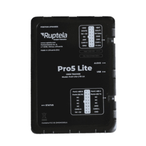 RUPTELA PRO5LITE Rastreador 4G LTE CAT1/ Sensores Bluetooth / Vehiculos ligeros / Vehiculos pesados / Lectura CAN, OBD y LCV / Audio 2 vias / RFID