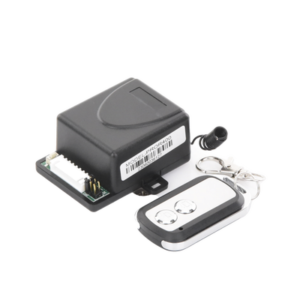 ACCESSPRO PROR400 Receptor con 2 Relevadores y Control Remoto hasta 50 metros / Compatible con Barreras vehiculares, Operadores Abatibles, Operadores Corredizos, Electroimán, Cerradura Eléctrica, Cerradura de Perno, Contrachapa Eléctrica, Sirenas, etc.