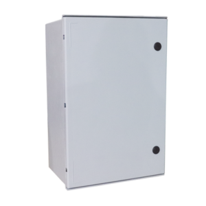 PRECISION PST-6080-30P Gabinete de Poliéster IP65 Uso en Intemperie (600 x 800 x 300 mm) con Placa Trasera Interior (Incluye Chapa y Llave).