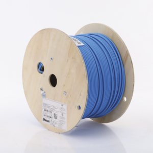 PANDUIT PUL6AHD04BU-EG Bobina de Cable UTP de 4 Pares, Vari-MaTriX, Cat6A, 23 AWG, LSZH (Libre de Gases Tóxicos), Color Azul, 305m
