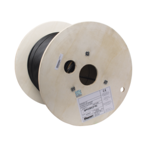 PANDUIT PUO6C04BL-CEG Bobina de Cable UTP de 4 Pares, PanNet, Para Exterior con Gel, Cat6 (23 AWG), Industrial para Climas Extremos, Color Negro, 305 m