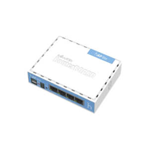 MIKROTIK RB941-2ND (hAP Lite) 4 Puertos Fast Ethernet y Wi-Fi 2.4 GHz 802.11 b/g/n