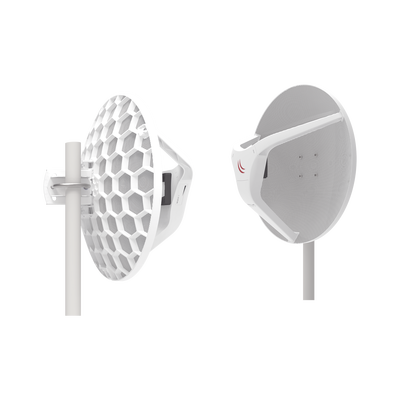 MIKROTIK RBLHGG-60AD-KITR2 (Wireless Wire Dish) Enlace completo de 60GHz, Hasta 2Gbps, "Listos para Conectarse"