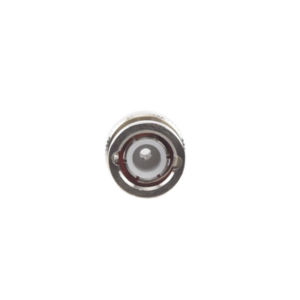 RF INDUSTRIES,LTD RFB-1106-2 Conector BNC Macho de Anillo Plegable para Cable LMR-195, RG-58/U, RG-142/U, Níquel/ Oro/ Delrin.