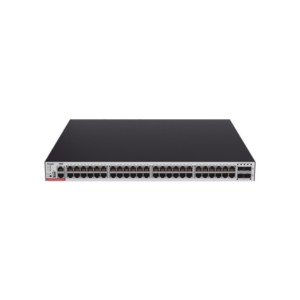RUIJIE RG-CS83-48GT4XS-PD Switch PoE Administrable Capa 3 con 48 Puertos Gigabit 802.3af/at, 4 Puertos SFP+ de 10Gb para Fibra, Presupuesto PoE hasta 1,480W, Gestionable en Ruijie Cloud Gratis, (No incluye fuente de alimentación)
