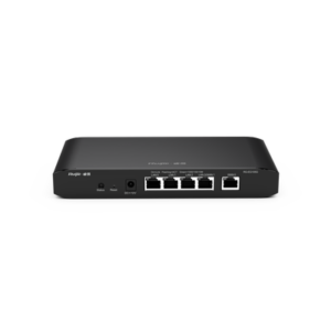 RUIJIE RG-EG105G-V2 Router Administrable Cloud Con 3 Puertos LAN Gigabit, 1 Puerto WAN Gigabit Y 1 Puerto LAN/WAN Gigabit Configurable, Hasta 100 Clientes Con Desempeño De 600 Mbps Asimétricos