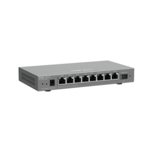 RUIJIE RG-EG209GS RG-EG209GS Router Administrable con 9 Puertos Gigabit, Soporta 2x WAN Configurables, 1 Puerto SFP 1Gb, hasta 200 Clientes