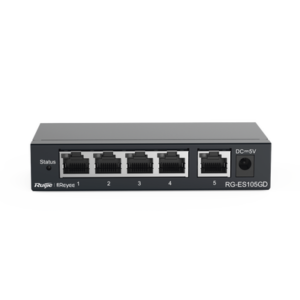 RUIJIE RG-ES105GD RG-ES105GD, Switch No Gestionado sin PoE de 5 puertos 10/100/1000Mbps